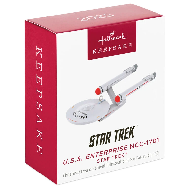Hallmark Mini Star Trek™ U.S.S. Enterprise NCC-1701 Ornament, 0.035" - Image 4