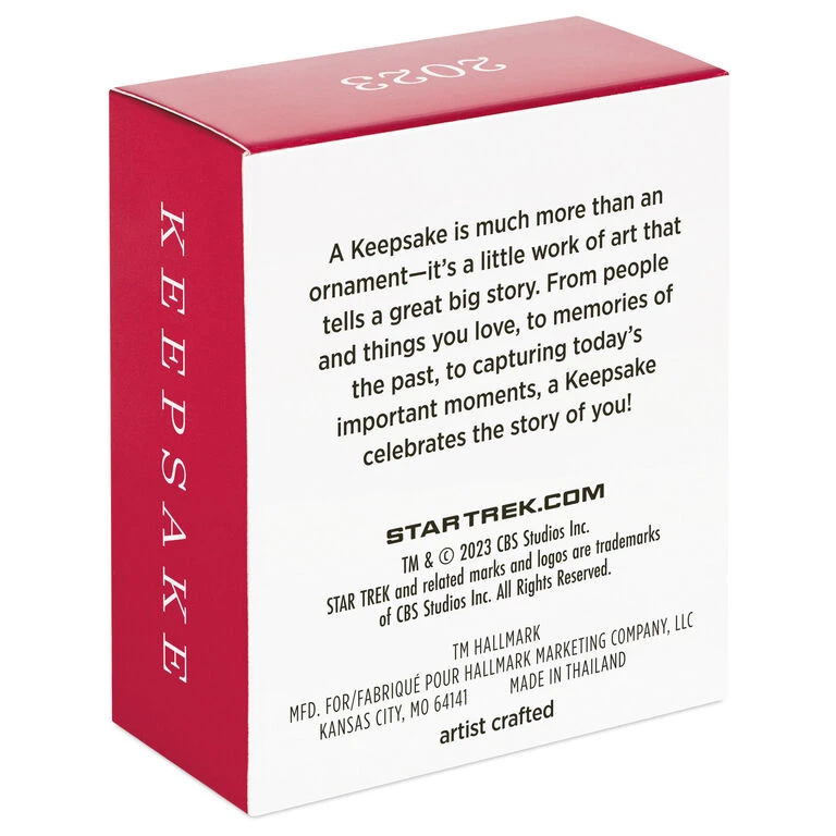 Hallmark Mini Star Trek™ U.S.S. Enterprise NCC-1701 Ornament, 0.035" - Image 5