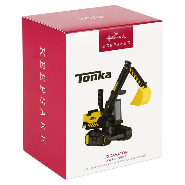 Hallmark Hasbro® Tonka® Excavator Ornament - Image 4