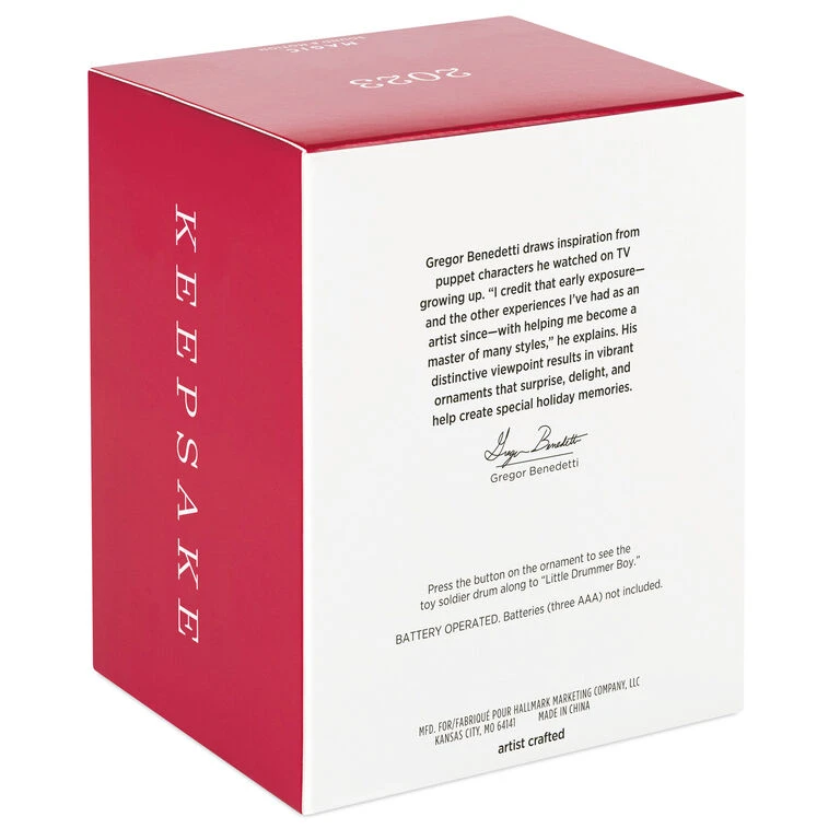 Hallmark Toy Soldier Musical Ornament With Motion - Image 5