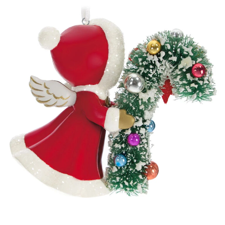 Hallmark Vintage Angel Porcelain Ornament - Image 6