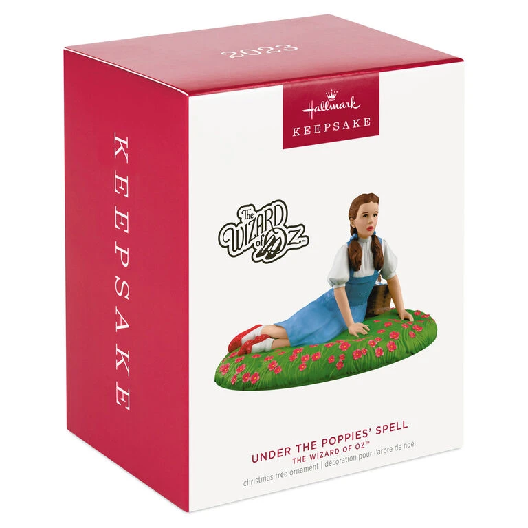 Hallmark The Wizard Of Oz™ Under The Poppies' Spell Ornament - Image 4