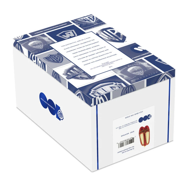 Hallmark The Wizard Of Oz™ Ruby Slippers™ Glass Ornament - Image 5