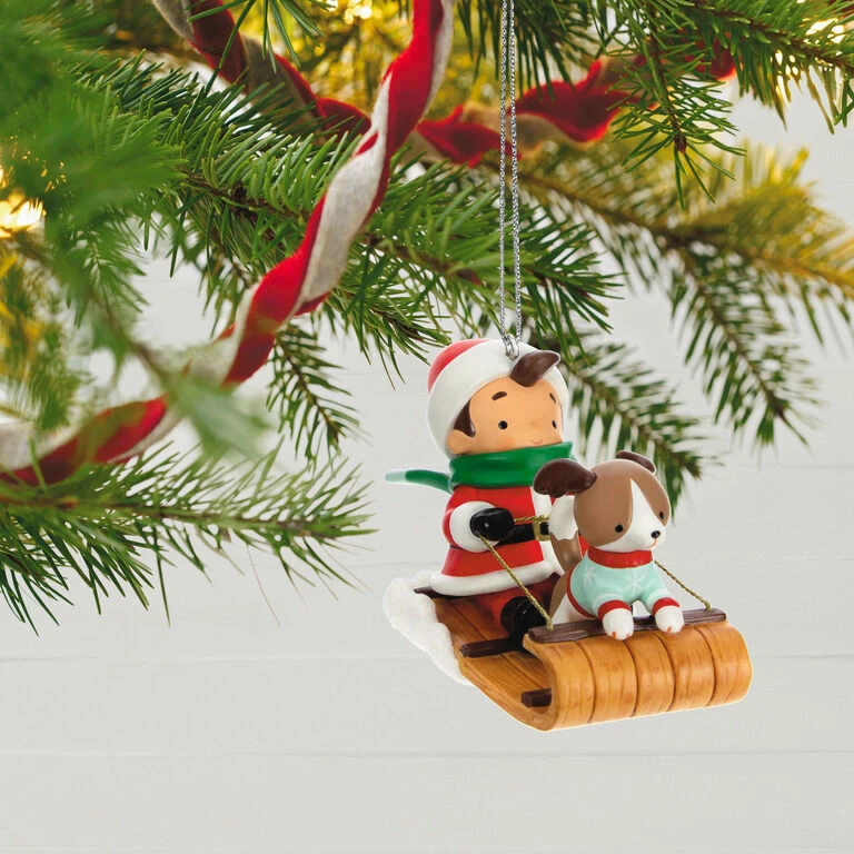 Hallmark Young Santa Ornament - Image 2