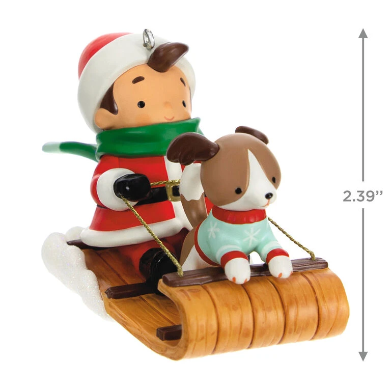 Hallmark Young Santa Ornament - Image 3