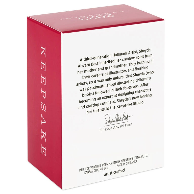 Hallmark Young Santa Ornament - Image 5