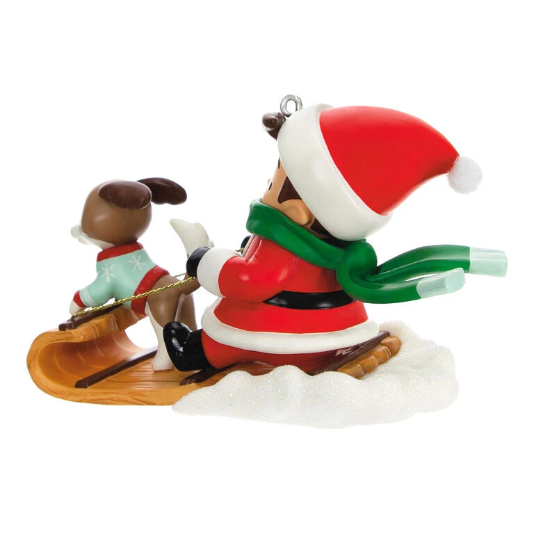 Hallmark Young Santa Ornament - Image 6
